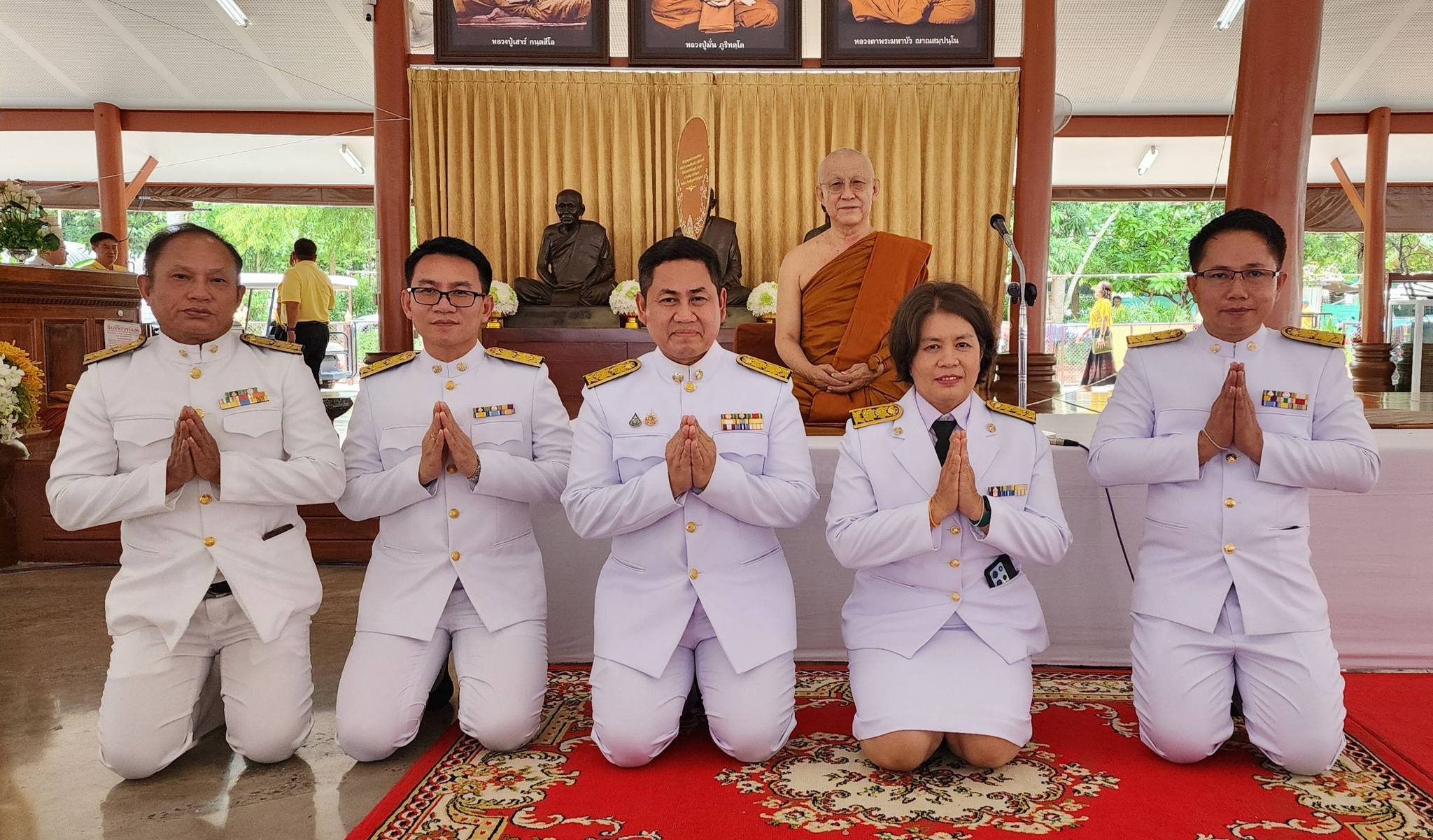 สำนักงานสรรพากรภาค 10 ร่วมพิธีเจริญพระพุทธมนต์เฉลิมพระเกียรติ สมเด็จพระเจ้าน้องนางเธอ เจ้าฟ้าจุฬาภรณวลัยลักษณ์ อัครราชกุมารี กรมพระศรีสวางควัฒน วรขัตติยราชนารี
