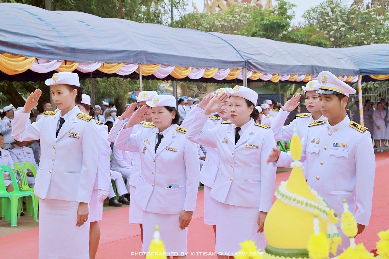 ข้าราชการสำนักงานสรรพากรพื้นที่สาขาในสังกัดสำนักงานสรรพากรพื้นที่อุดรธานี เข้าร่วมพิธีถวายราชสักการะเนื่องในวันพระบาทสมเด็จพระพุทธยอดฟ้าจุฬาโลกมหาราชและวันที่ระลึกมหาจักรีบรมราชวงศ์ ประจำปีพุทธศักราช 2568