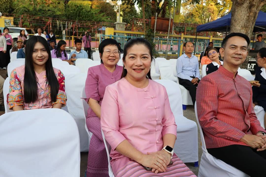 เข้าร่วมงาน แถลงข่าว “งานประเพณีบุญเบิกฟ้าและงานกาชาดจังหวัดมหาสารคามประจำปี 2568” 
