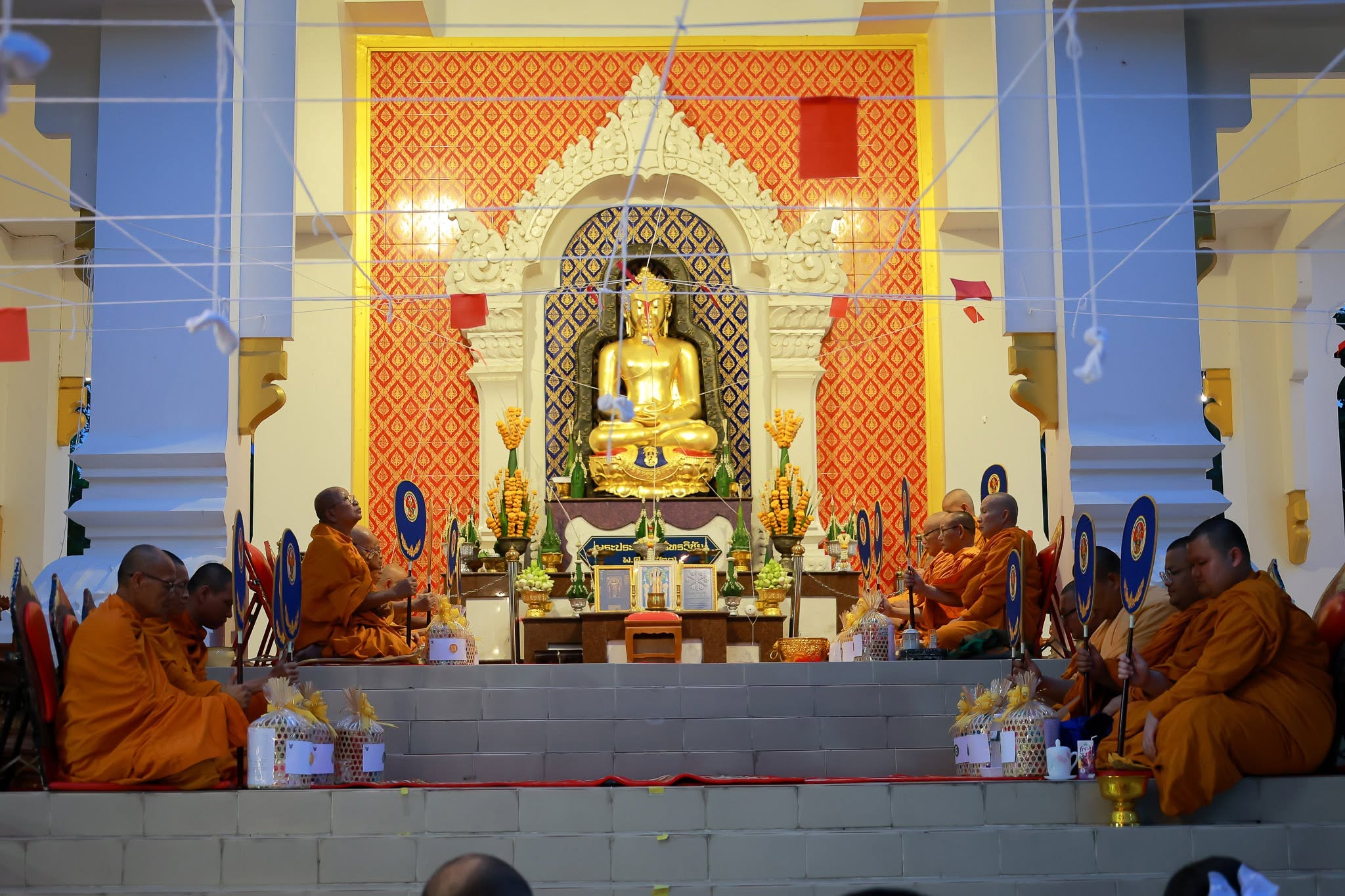 ร่วมกิจกรรมสืบสานประเพณีบุญซำฮะ (บุญเดือน 7) คืนที่ 2 จังหวัดมหาสารคาม ประจำปี พ.ศ. 2569 ในพิธีเจริญพระพุทธมนต์เย็นและพุทธาภิเษก ณ บริเวณหอพระประธานกันทรวิชัย