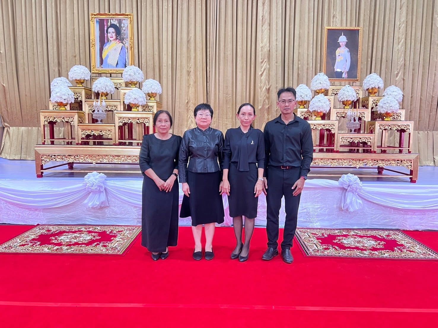  เข้าร่วมพิธีสวดพระพุทธมนต์และเจริญจิตตภาวนา อุทิศถวายพระราชกุศลแต่สมเด็จพระนางเจ้าสิริกิตติ์ พระบรมราชินีนาถ พระบรมราชชนนีพันปีหลวง และอุทิศถวายพระกุศลแด่สมเด็จพระเจ้าลูกเธอ เจ้าฟ้าพัชรกิติยาภา นเรนทิราเทพยวดี กรมหลวงราชสาริณีสิริพัชร มหาวัชรราชธิดา