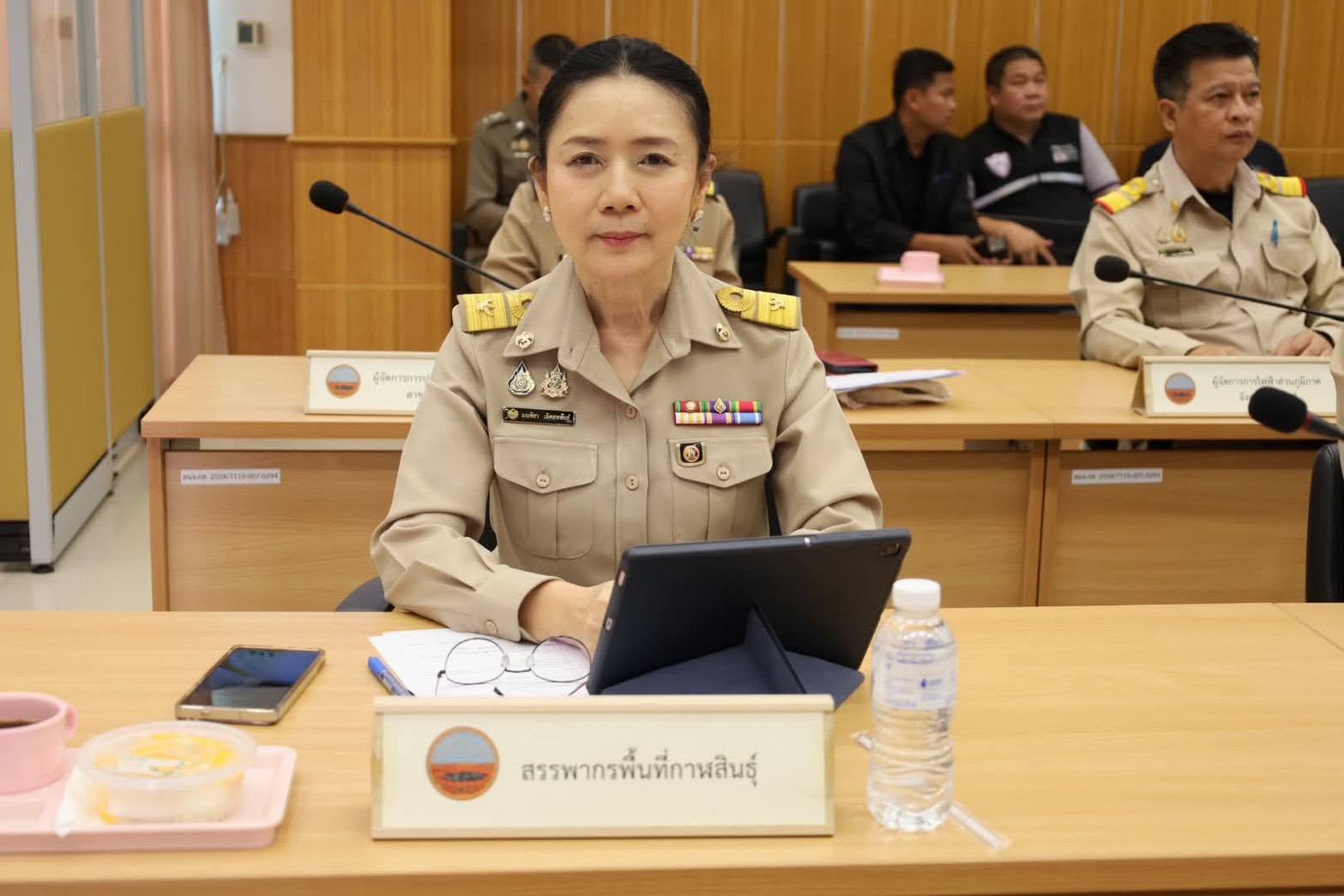 นางมณฑิยา เลิศสหพันธ์ สรรพากรพื้นที่กาฬสินธุ์ เข้าร่วมประชุม “คณะกรมการจังหวัด และหัวหน้าส่วนราชการจังหวัดกาฬสินธุ์ ครั้งที่ 5/2569” 