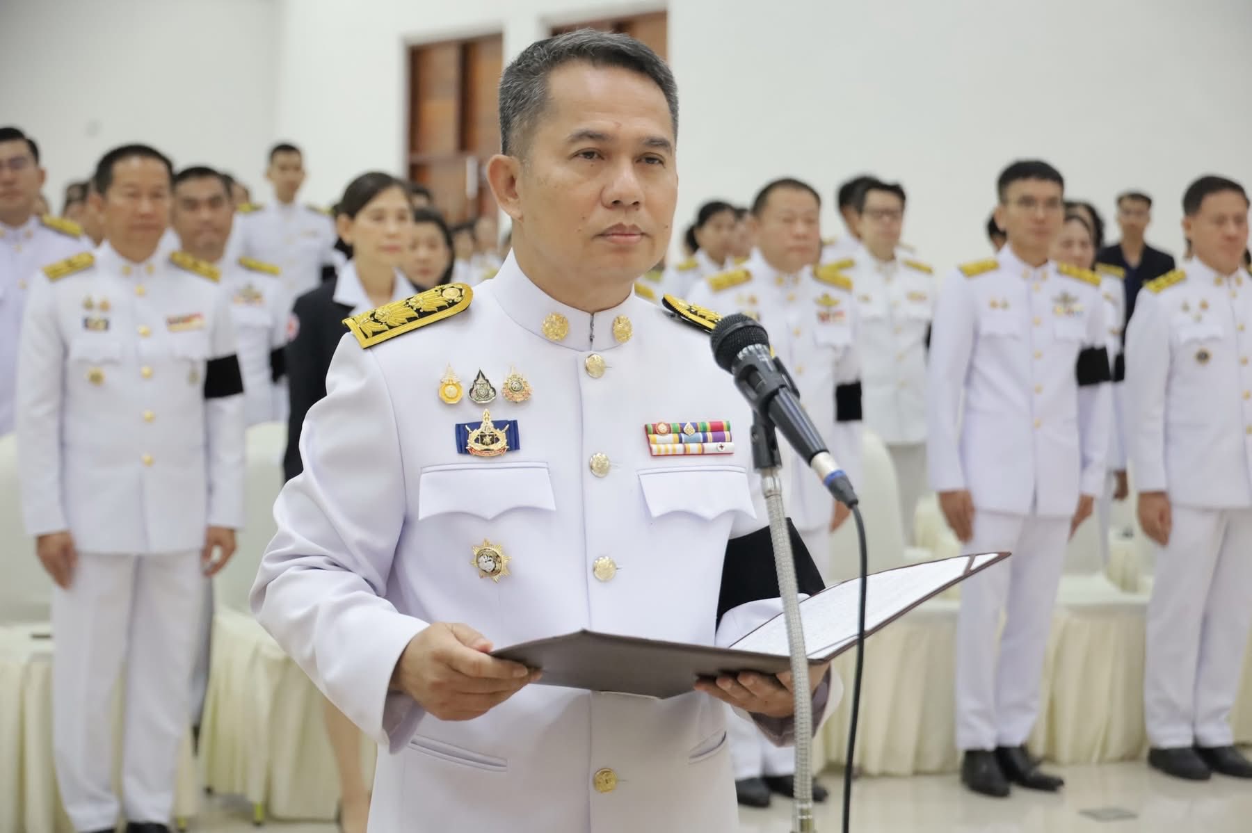 พิธีถวายราชสักการะแด่พระบาทสมเด็จพระบรมชนกาธิเบศร มหาภูมิพลอดุลยเดชมหาราช บรมนาถบพิตร (รัชกาลที่ 9) เนื่องใน “วันมาตรฐานฝีมือแรงงานแห่งชาติ” ประจำปี 2569
