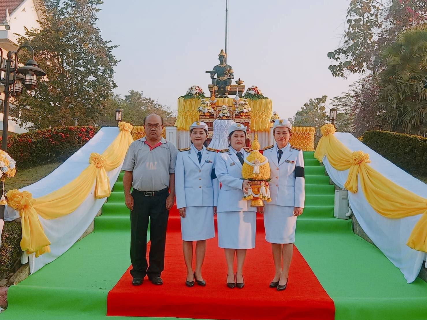 สำนักงานสรรพากรพื้นที่หนองบัวลำภู ร่วมงานวันพ่อขุนรามคำแหงมหาราช ประจำปีงบประมาณ 2569