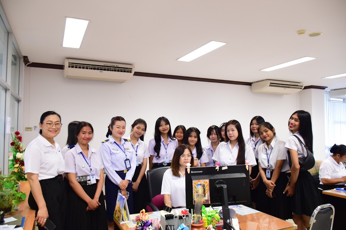 ต้อนรับคณะอาจารย์และนักศึกษาจาก วิทยาลัยเทคโนโลยีคุวานันท์ จังหวัดขอนแก่น 