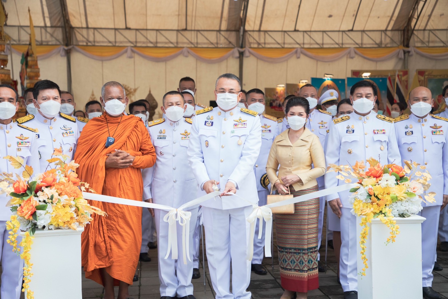 พิธีเปิดงานนิทรรศการเฉลิมพระเกียรติและนิทรรศการ 3 พระธาตุ สืบสานประเพณีเมืองคนดี