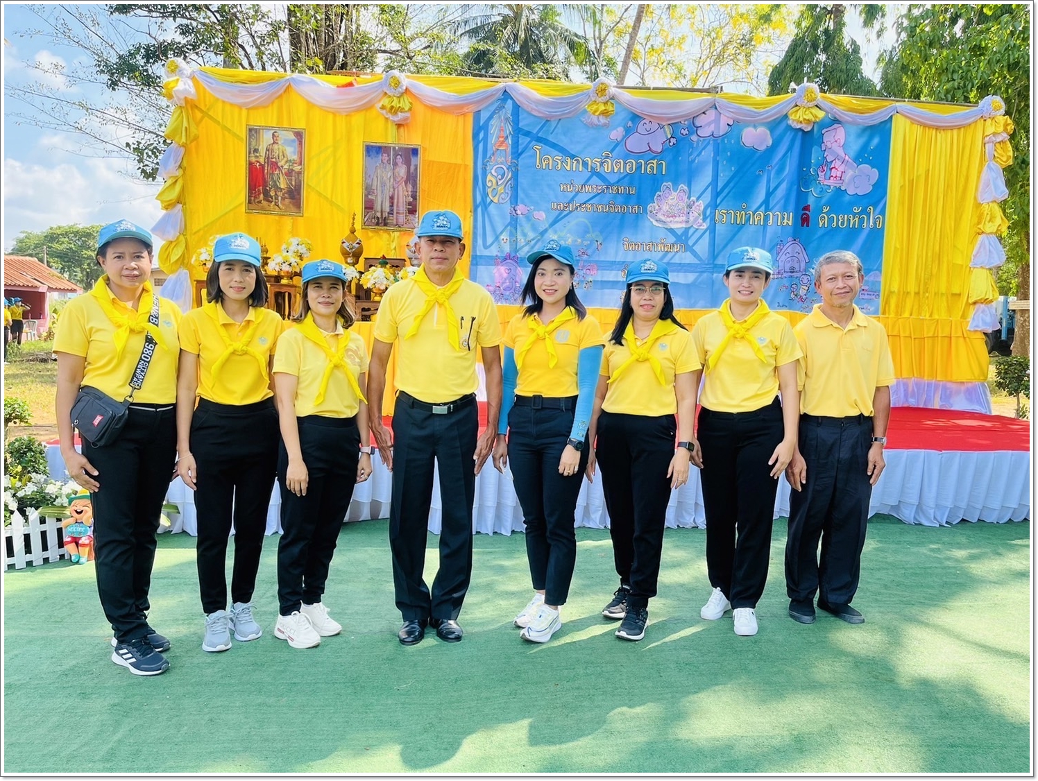 กิจกรรมจิตอาสาพัฒนาเนื่องในวันพระบาทสมเด็จพระพุทธยอดฟ้าจุฬาโลกมหาราช  และวันที่ระลึกมหาจักรีบรมราชวงศ์ ๖ เมษายน ๒๕๖๖