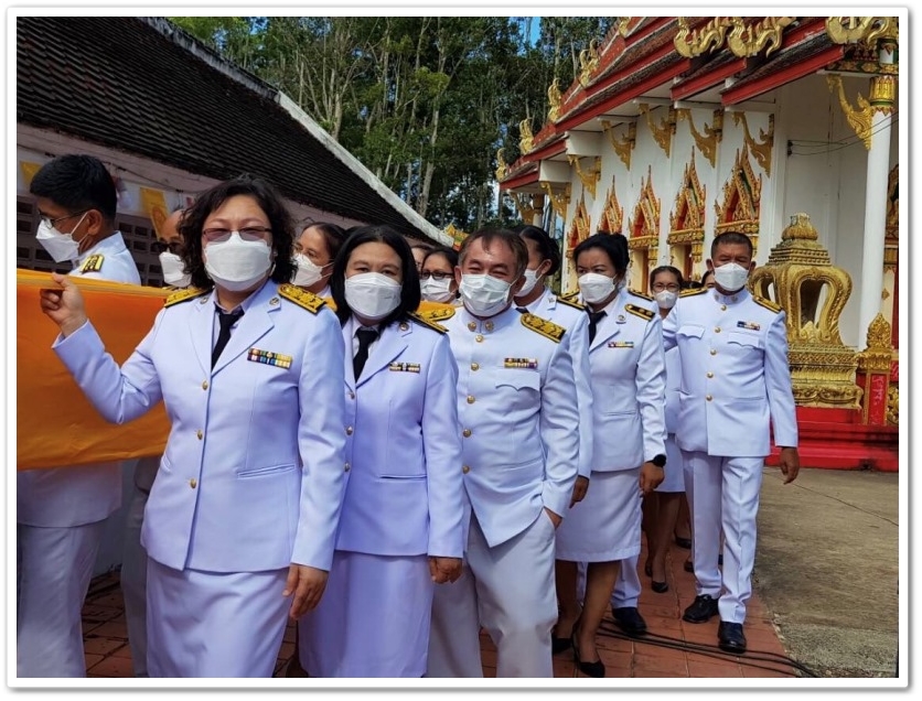 พิธีเจริญพระพุทธมนต์สมโภชพระเจดีย์ ณ วัดประเดิม