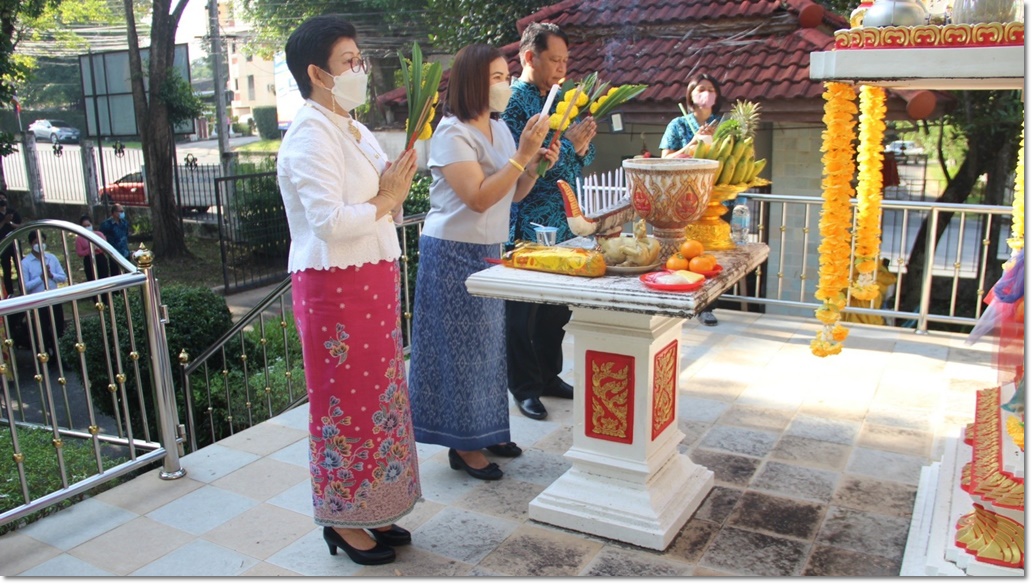 พิธีทำบุญเนื่องในโอกาสวันขึ้นปีใหม่