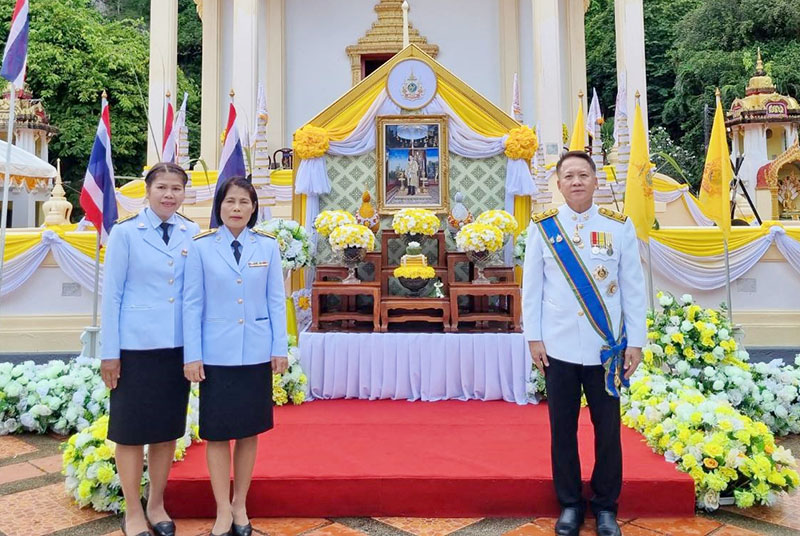 พิธีเสกน้ำพระพุทธมนต์ศักดิ์สิทธิ์ เนื่องในโอกาสพระราชพิธีมหามงคลเฉลิมพระชนมพรรษา 6 รอบ 28 กรกฎาคม 2567