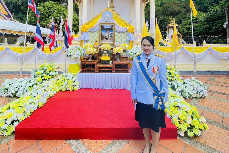พิธีเวียนเทียนสมโภชน้ำพระพุทธมนต์ศักดิ์สิทธิ์ เนื่องในโอกาสพระราชพิธีมหามงคลเฉลิมพระชนมพรรษา 6 รอบ 28 กรกฎาคม 2567