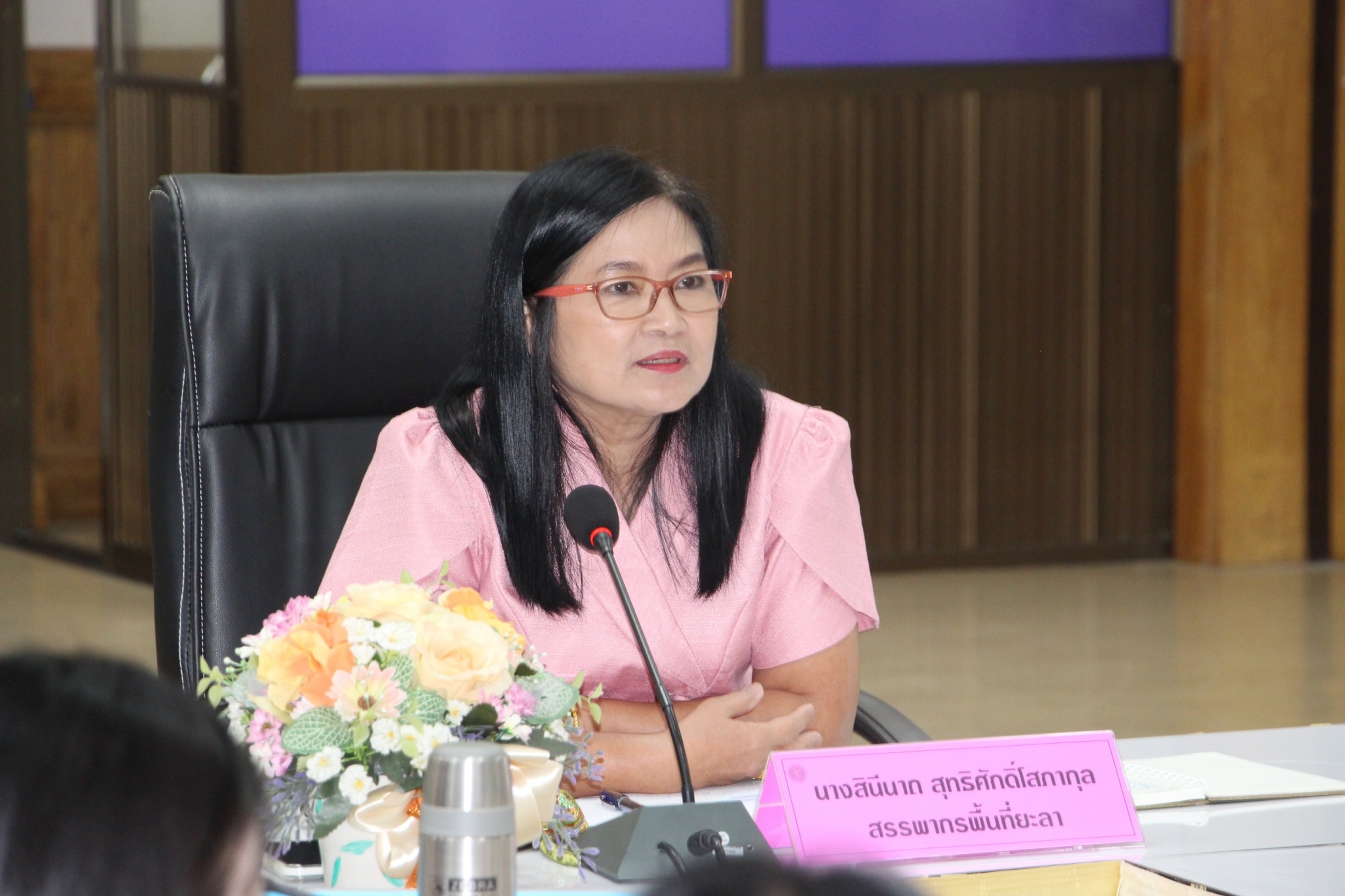 สรรพากรพื้นที่ยะลา พร้อมด้วยคณะผู้บริหาร และเจ้าหน้าที่ในสังกัดฯ ร่วมประชุมการบริหารงานจัดเก็บภาษีอากร ครั้งที่ 1/2567